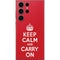 Keep Calm and Carry On Galaxy Skins